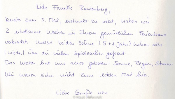 G&auml;stemeinung